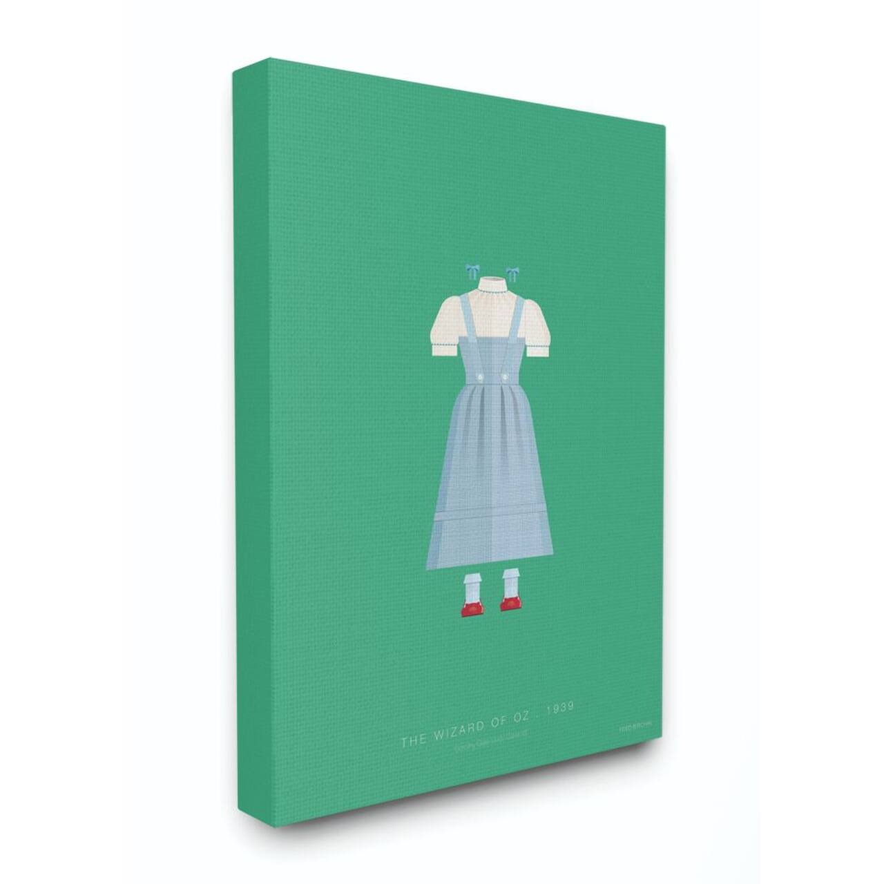 Stupell Industries The Wizard of Oz Character's Fashion Canvas Wall Art